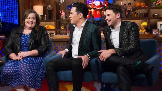 Aidy Bryant, Tom Sandoval & Tom Schwartz